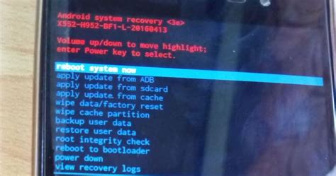 Android System Recovery 3E 的图像结果