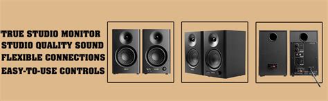 Edifier Mr4 Powered Studio Monitor Speakers, 4" Active Near Field ...