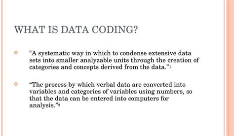 Data Coding 的图像结果