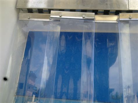 Blue Transparent Pvc Strip Curtains 50 Meter - Eureka Air Curtain