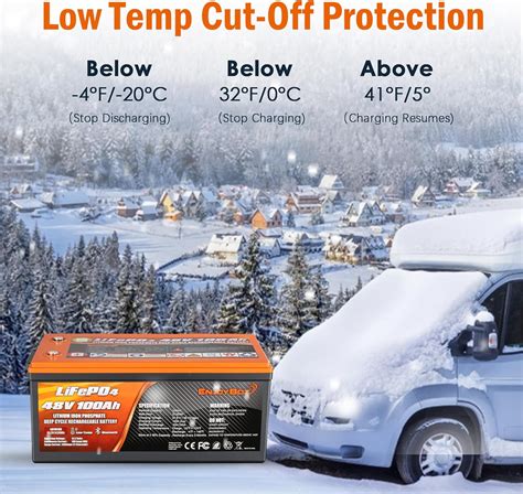 Enjoybot 48V 100Ah LiFePO4 Lithium Battery with India | Ubuy