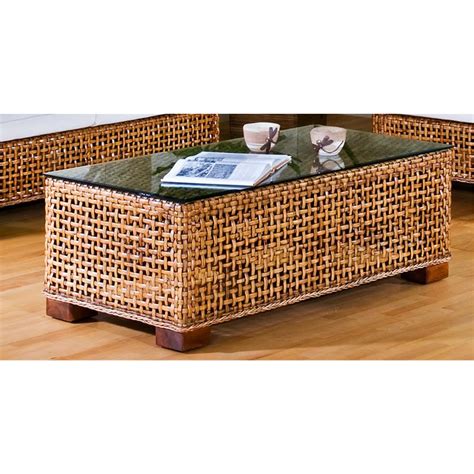 15 Photos Wicker Coffee Tables: a Timeless Addition to Your Living Space