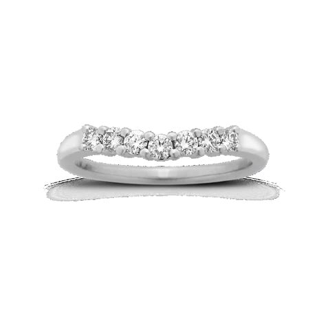 Hailey Diamond Contour Band | Shane Co.