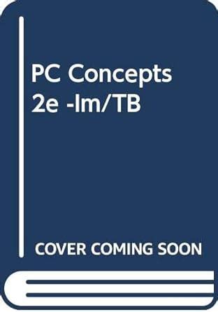 Buy PC Concepts 2e -Im/TB Book Online at Low Prices in India | PC ...