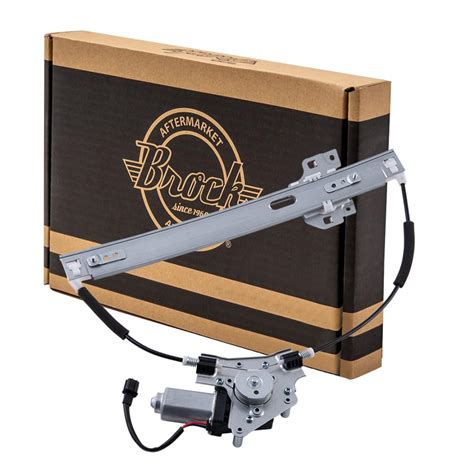 Brock Replacement Drivers Front Power Window Lift Regulator with Motor ...