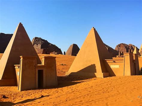 Pyramids of Sudan were built by Egyptians, but are vastly different ...
