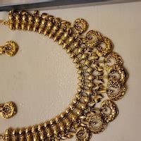 Buy Tarinika Mahika Antique Gold-plated Indian Jewelry Set With Online ...