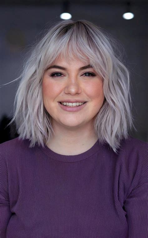 Women With Bangs For Round Faces