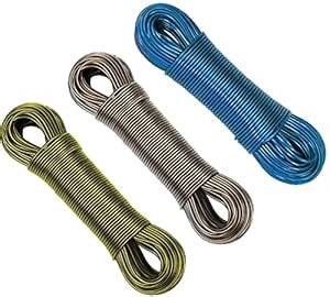 Aloud Creations PVC Coated Steel Wire Rope for Drying Clothes ...