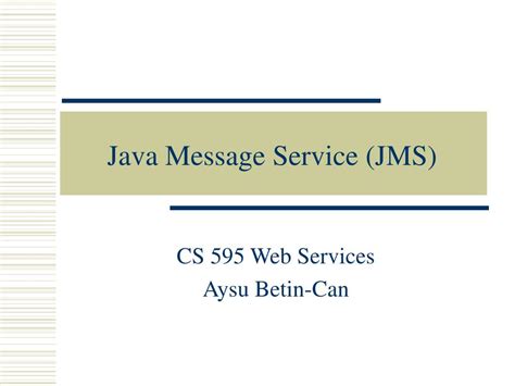Java Messaging Service JMS 的图像结果