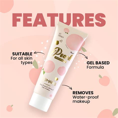 Gel Peach Makeup Remover | Unique Formula – MARS Cosmetics