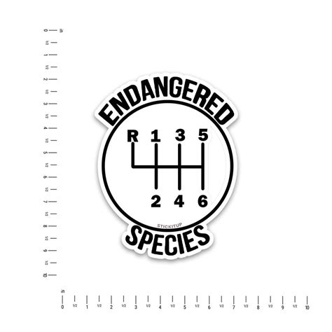 Endangered Bumper Sticker