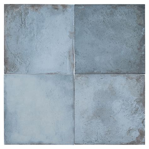Andova Tiles Poise Pacific 8-in x 8-in Matte Porcelain Subway Floor and ...