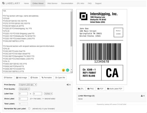 Image result for ZPL Example