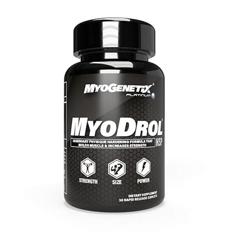 MYODROL Platinum | MUSCLE BUILDING FORMULA - Makes You Stronger and ...