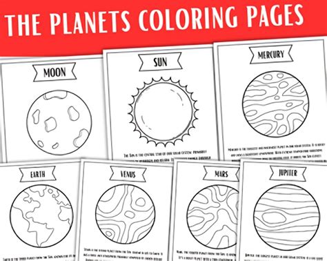 Solar System Planets Coloring Pages 的图像结果