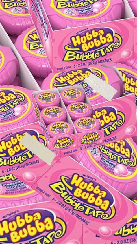 Pink Bubblegum Candy Stack