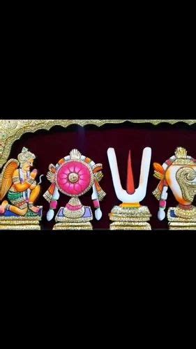 Embossed Paintings - Shanku Chakra 3D Embossed Handmade Painting ...