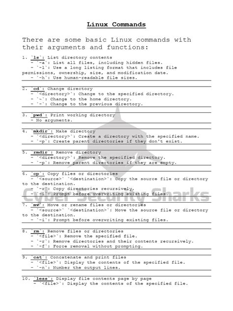 Image result for Important Linux Commands