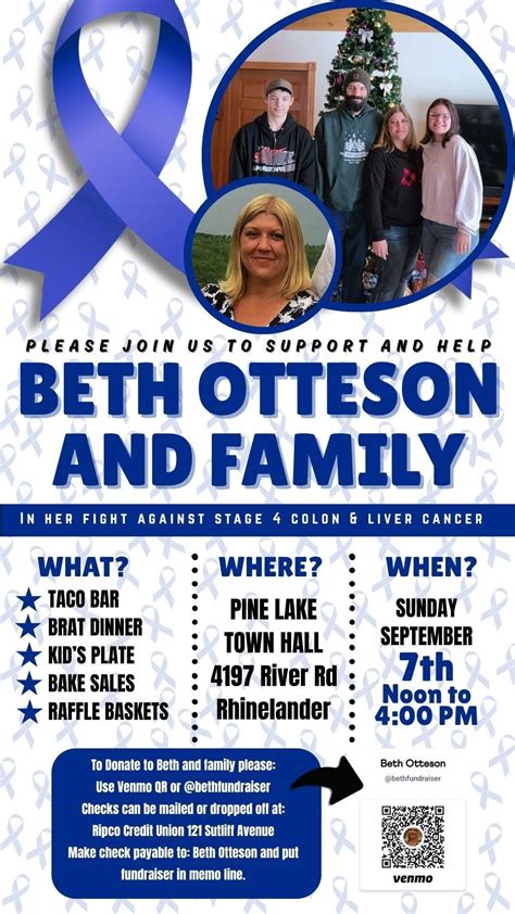Beth Otteson cancer benefit, Pine Lake Fire Rescue, Rhinelander, 7 ...
