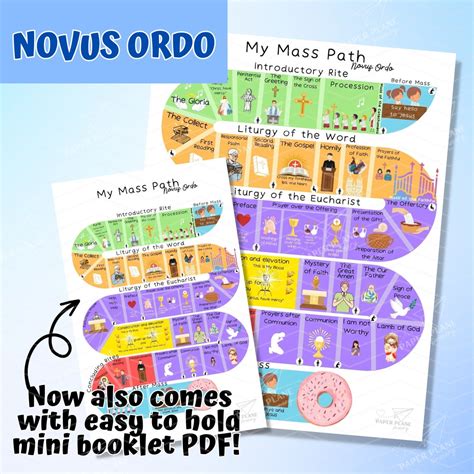 Mass Kids ENGLISH/ Printable Kids Missal Novus Ordo / Catholic Kids ...