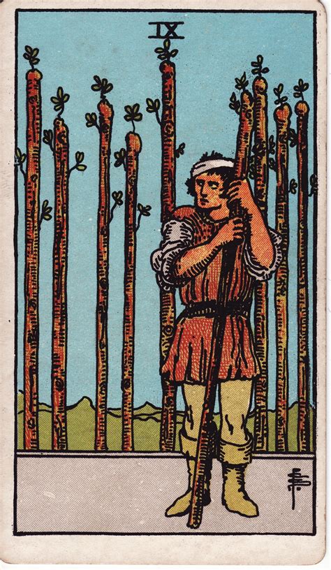 Nine of Wands - Wikipedia