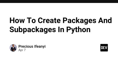 Image result for How to Create Packages in Python