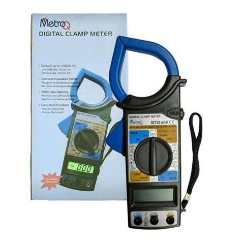 MetroQ MTQ666 Digital AC Clamp Meter