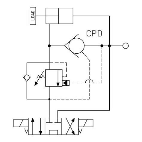 Image result for Pilot Operated Check Valve Symbol