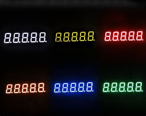 Seven Segment LED Display - SUN 0.56 inch Seven Segment LED Display ...