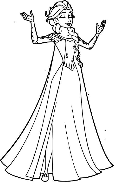 Elsa Coloring Pages – Printable Coloring Pages. FREE