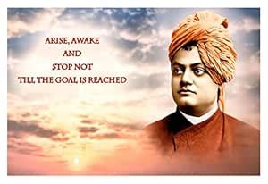 Decals Creation Swami Vivekananda Thoughts Wall Poster for Kids Room ...