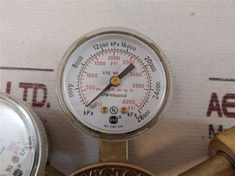 Victor Sr250C-540 Oxygen Cylinder Regulator – Aeliya Marine Tech