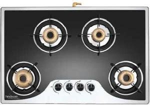 Hindware Coral 4 Burner Slimmest Mirror Finish Top Knob Glass Manual ...