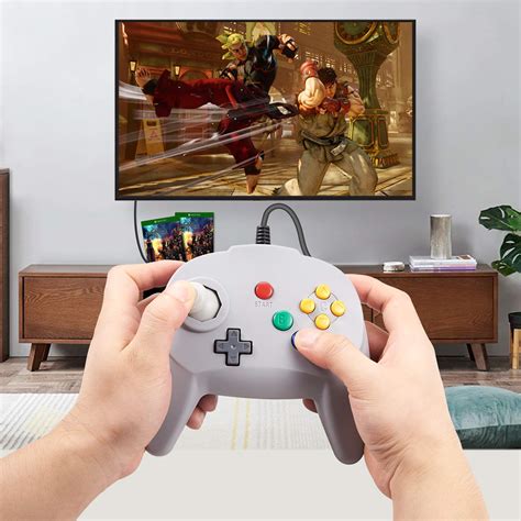 Snapklik.com : 2 Pack Mini N64 USB Controller, Retro N64 Remote Wired ...