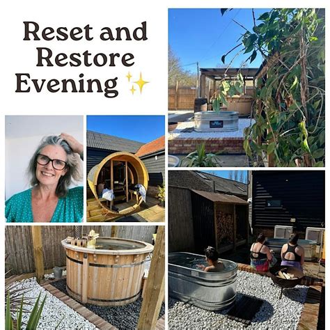 Reset and Restore Well being evening, Chill at the Yard, Knapwell, 8 ...