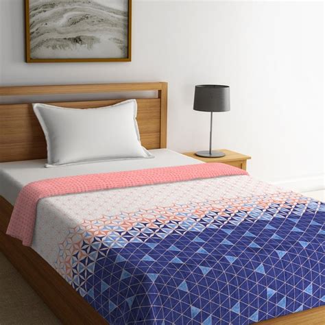 Buy Cadence Printed Single-Bed Quilted Comforter - 152 x 224 Cms from ...