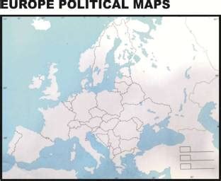 EUROPE POLITICAL Practice Maps Paper Print - Maps posters in India ...