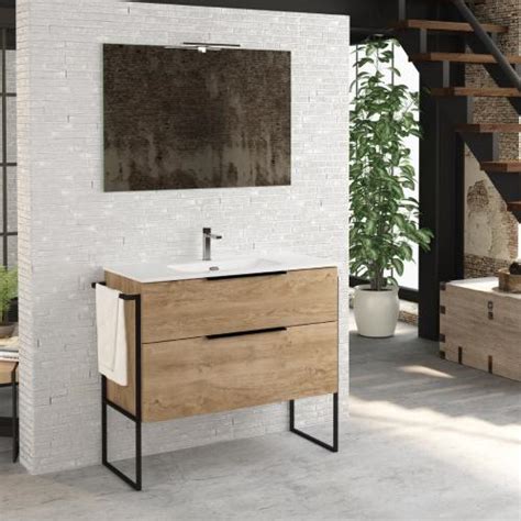 Mueble Baño Industrial Galsaky I Muebles Estilo Industrial.