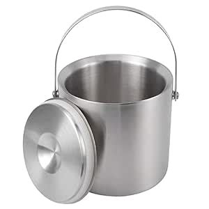 Buy finality Double Walled Stainless Steel Insulated Ice Bucket with ...