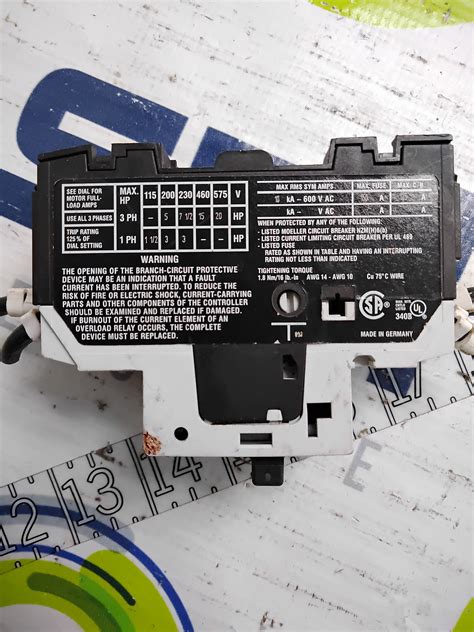 Used MOELLER PKZMO-25 CIRCUIT BREAKER for Sale at SMT Resource ...