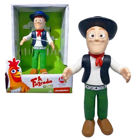 Figura Zenon - Boneco A Fazenda Do Zenon Em Vinil - Lider Brinquedos | Shopee Brasil