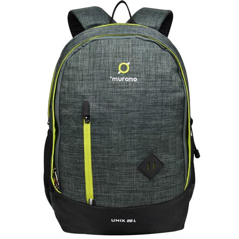 Murano Unix 28 LTR Casual Backpack with 2 Compartment and Polyester ...