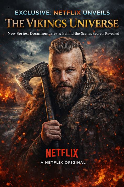 “Exclusive: Netflix Unveils The Vikings Universe — New Series, Docs & Behind-the-Scenes Secrets ...