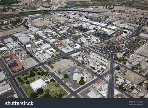 Aerial View Of Downtown Yuma, Arizona Stock Photo 74978704 : Shutterstock