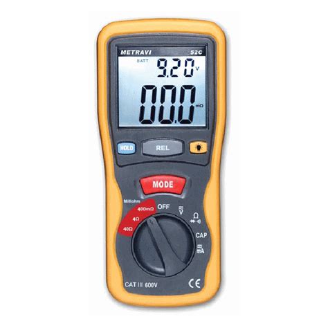 Ohm Meter Milli, Resistance Meter Resistance Meter Tester Wireline