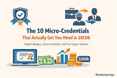 The 10 Micro-Credentials That Actually Get You Hired in 2026: Digital Badges, Career Switches ...
