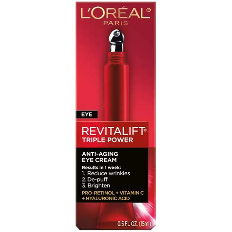 L'Oréal Paris Revitalift Triple Power Eye Treatment, Anti Aging - Shop ...