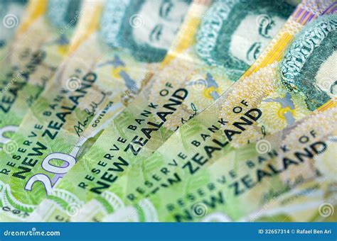 New Zealand Currency Dollar Notes Money Editorial Stock Image - Image of commerce, financing ...
