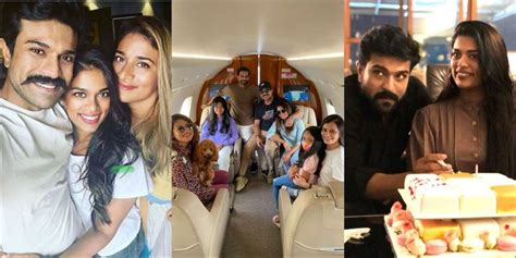 Birthday Special: 'RRR' star Ram Charan's adorable moments with family